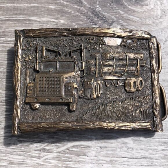 Other - Semi logging truck belt buckle